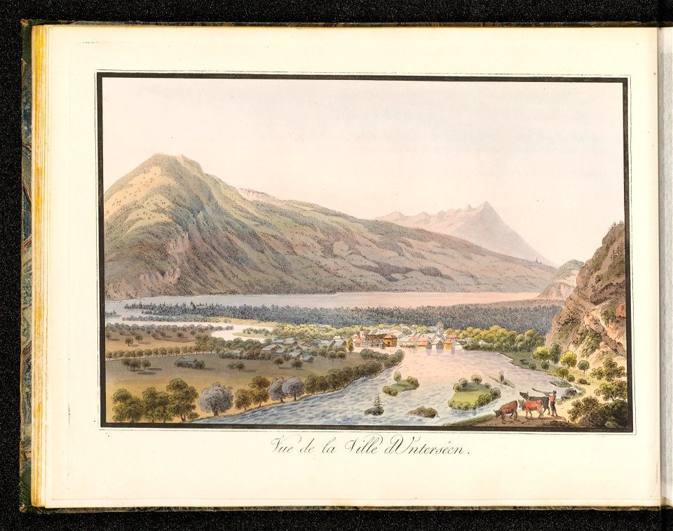 CH-NB - Vue de la Ville dUnterséen - Collection Gugelmann - GS-GUGE-202-34