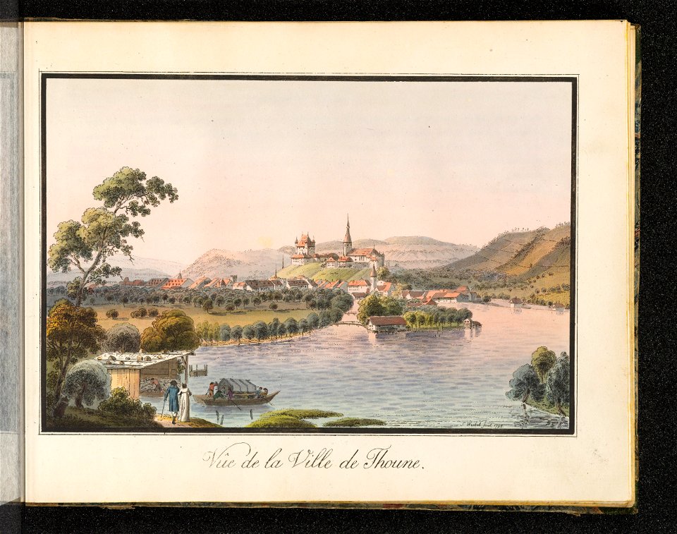 CH-NB - Vûe de la Ville de Thoune - Collection Gugelmann - GS-GUGE-202-17