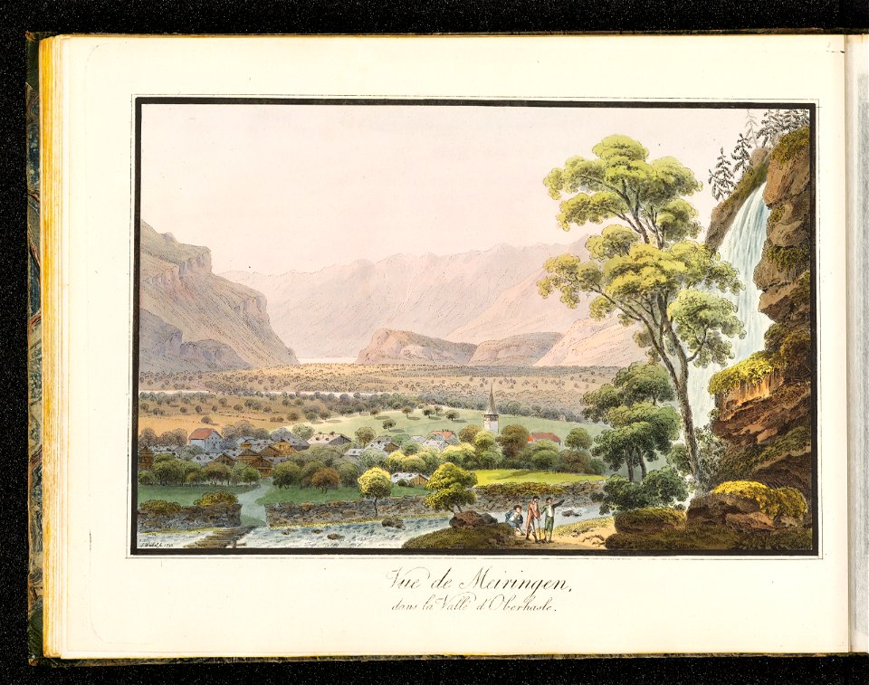 CH-NB - Vue de Meiringen dans la Vallé d'Oberhasle - Collection Gugelmann - GS-GUGE-202-64