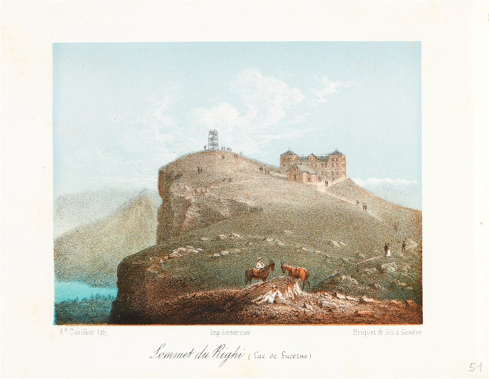 CH-NB - Sommet du Righi (Lac de Lucerne) - Collection Gugelmann - GS-GUGE-31-106