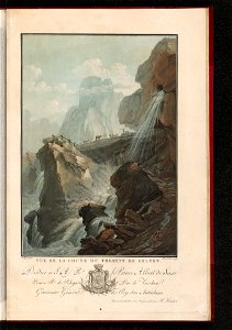 CH-NB - Vue de la Chute du Torrent de Gelten - Collection Gugelmann - GS-GUGE-219-117