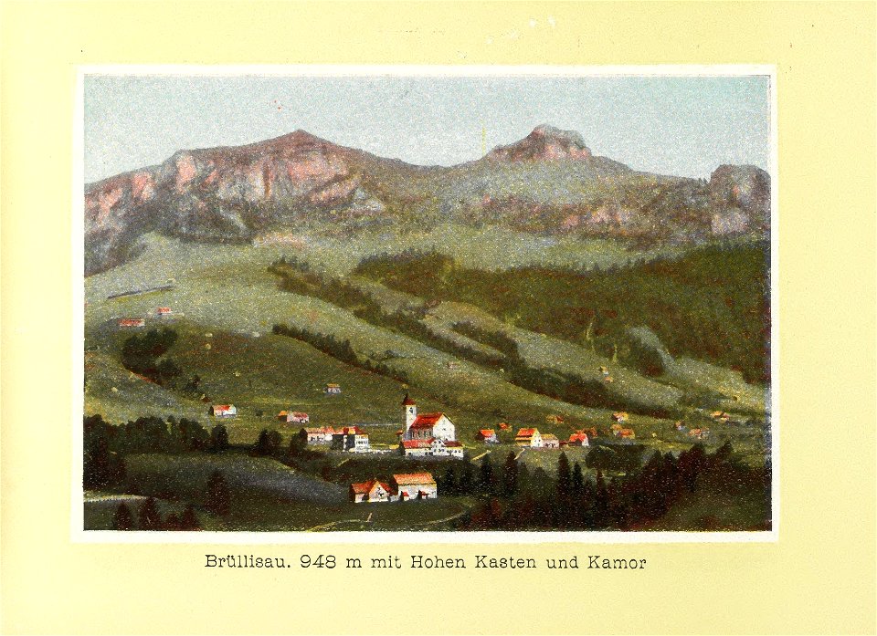 CH-NB-25 Ansichten aus dem Alpstein, Kanton Appenzell - Schweiz-nbdig-18440-page037