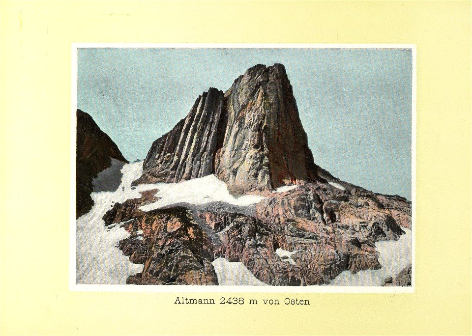 CH-NB-25 Ansichten aus dem Alpstein, Kanton Appenzell - Schweiz-nbdig-18440-page045