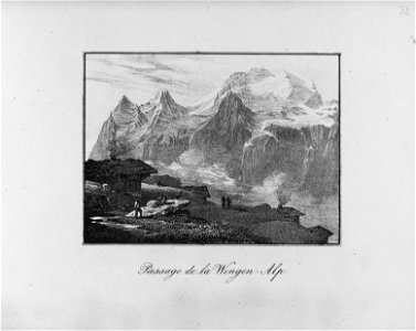 CH-NB-79 vues de la région du Mont-Blanc et de la Suisse-19500-page063