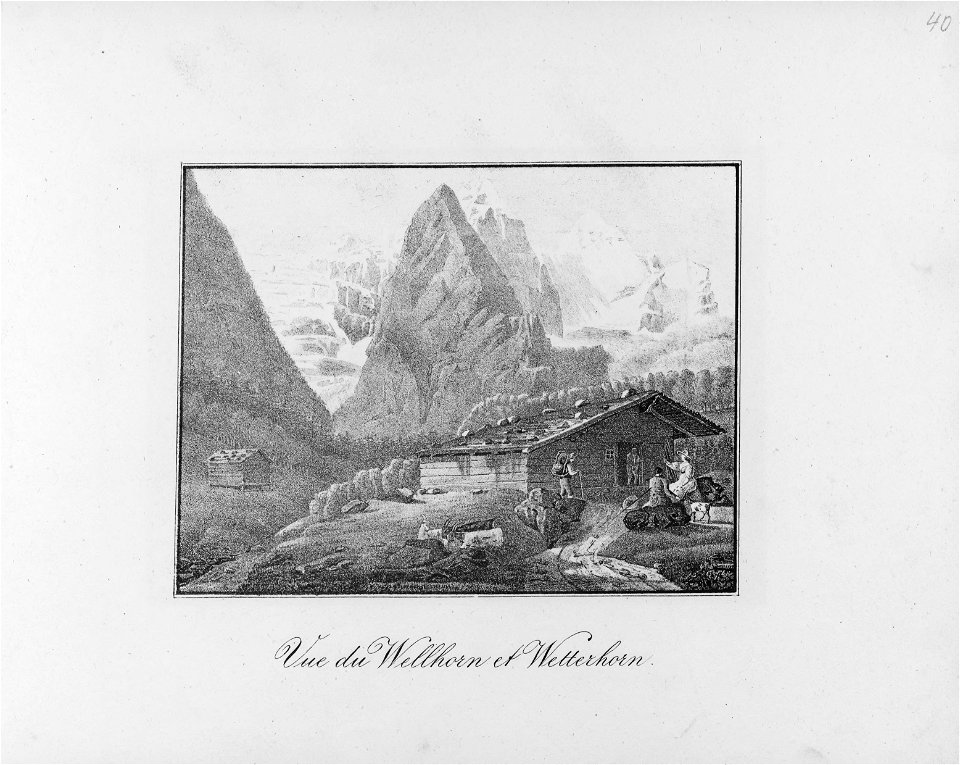 CH-NB-79 vues de la région du Mont-Blanc et de la Suisse-19500-page079