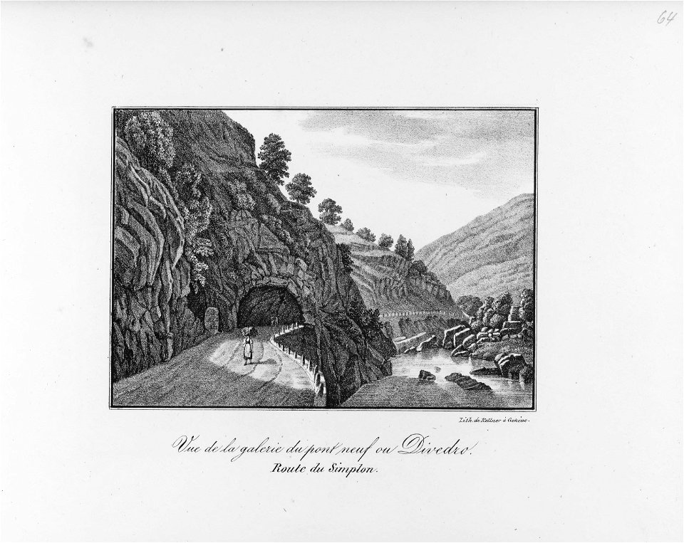 CH-NB-79 vues de la région du Mont-Blanc et de la Suisse-19500-page127