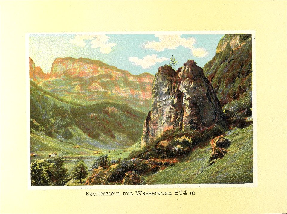 CH-NB-25 Ansichten aus dem Alpstein, Kanton Appenzell - Schweiz-nbdig-18440-page007