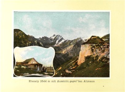 CH-NB-25 Ansichten aus dem Alpstein, Kanton Appenzell - Schweiz-nbdig-18440-page031