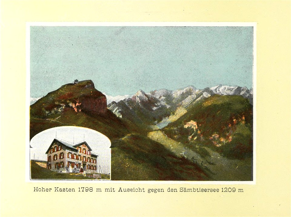 CH-NB-25 Ansichten aus dem Alpstein, Kanton Appenzell - Schweiz-nbdig-18440-page039