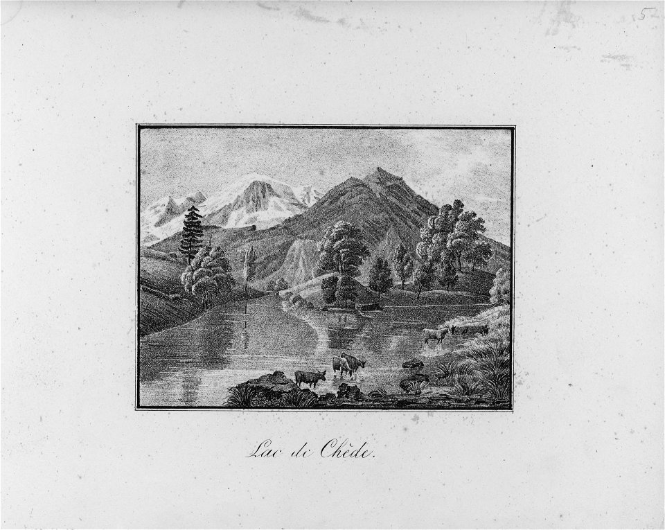 CH-NB-79 vues de la région du Mont-Blanc et de la Suisse-19500-page009