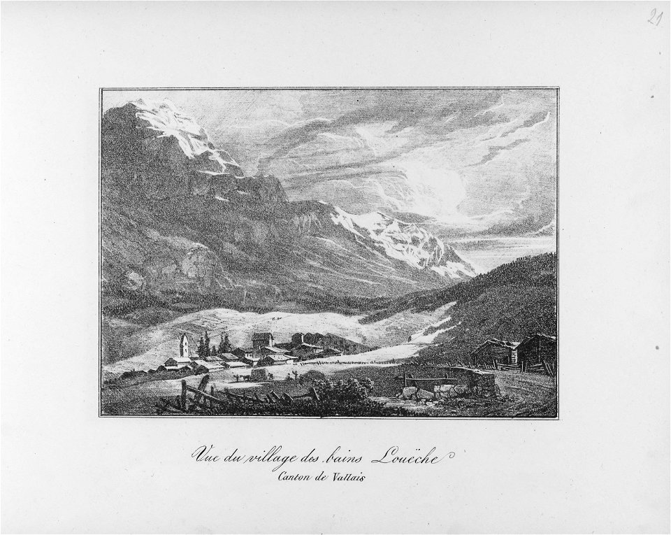 CH-NB-79 vues de la région du Mont-Blanc et de la Suisse-19500-page041