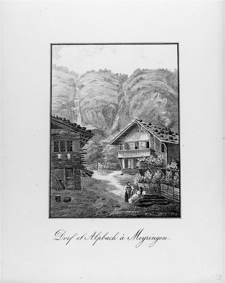 CH-NB-79 vues de la région du Mont-Blanc et de la Suisse-19500-page057