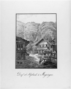 CH-NB-79 vues de la région du Mont-Blanc et de la Suisse-19500-page057