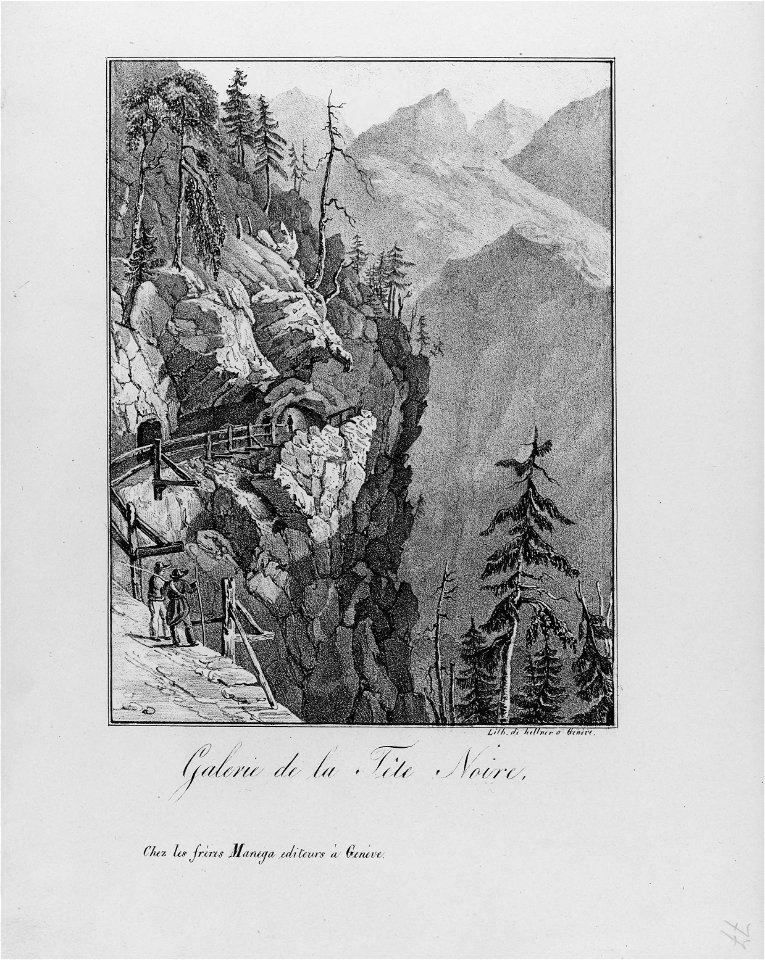 CH-NB-79 vues de la région du Mont-Blanc et de la Suisse-19500-page153