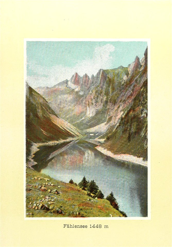 CH-NB-25 Ansichten aus dem Alpstein, Kanton Appenzell - Schweiz-nbdig-18440-page051