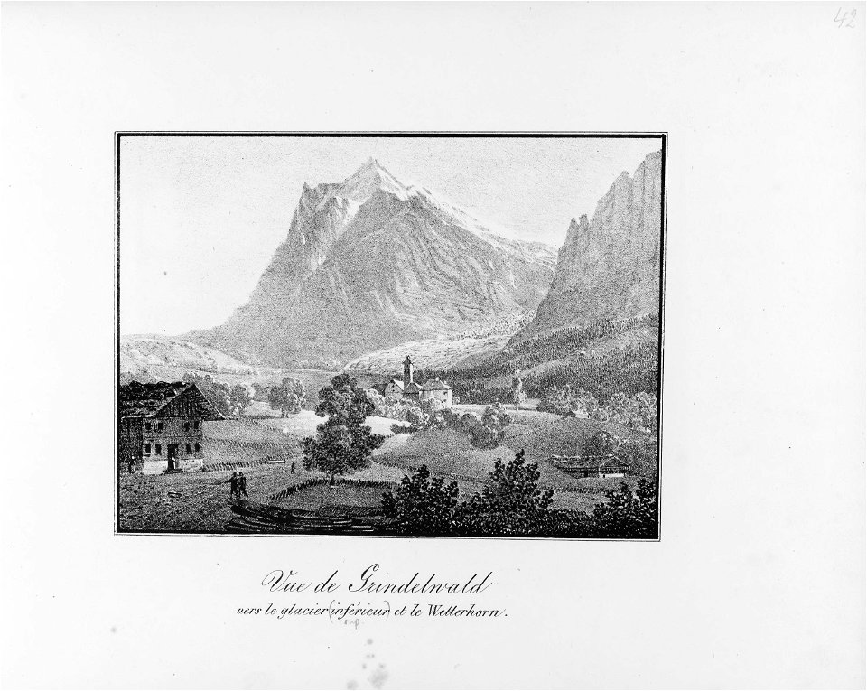 CH-NB-79 vues de la région du Mont-Blanc et de la Suisse-19500-page083