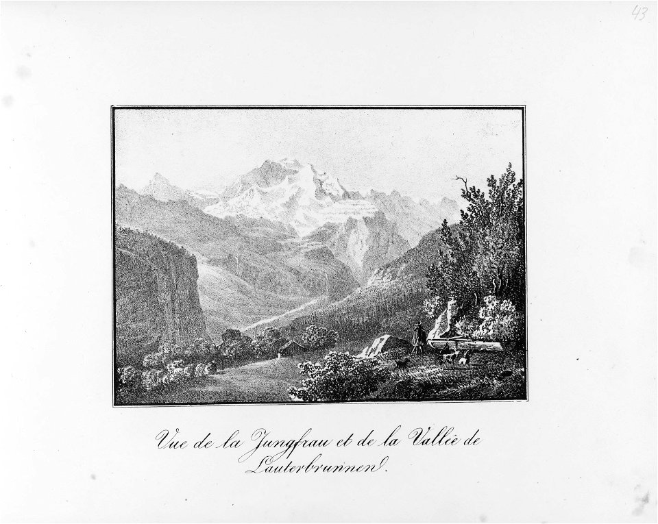 CH-NB-79 vues de la région du Mont-Blanc et de la Suisse-19500-page085