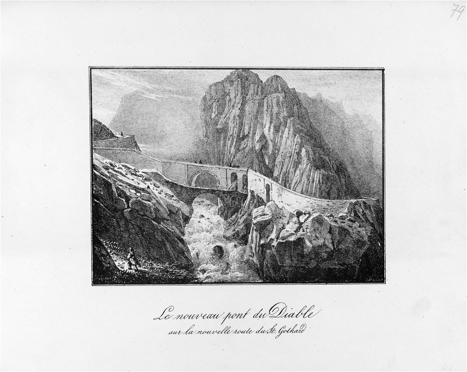 CH-NB-79 vues de la région du Mont-Blanc et de la Suisse-19500-page157