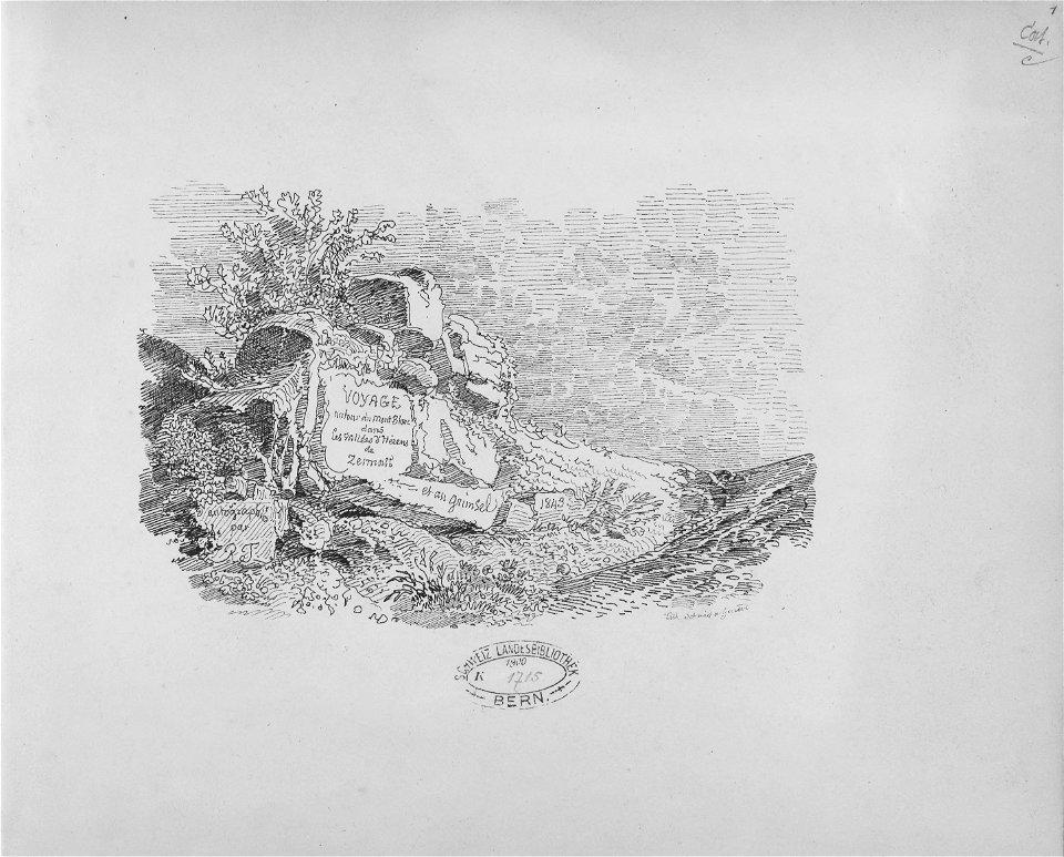 CH-NB-Voyage autour du Mont-Blanc dans les vallées d'Hérens de Zermatt et au Grimsel 1843-nbdig-19161-001