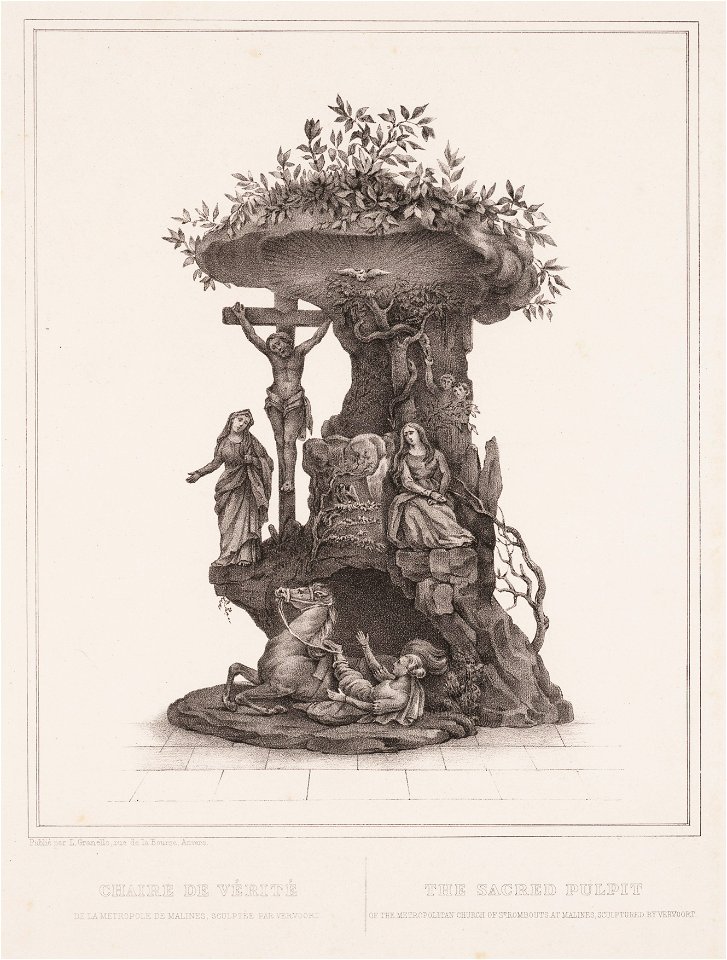 Chaire de vérité, the sacred pulpit, objectnr A 14248