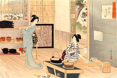 Cha no yu nichinichisō by Mizuno Toshikata 03