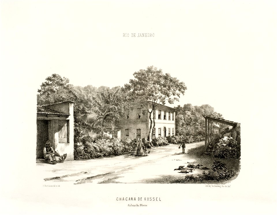 Chacara de Russel Ladeira da Gloria, da Coleção Brasiliana Iconográfica