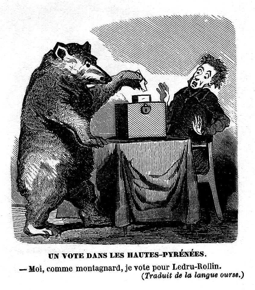 Cham - Un vote dans les Hautes-Pyrénées