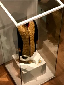 Chamberlain's jacket seen from balcony