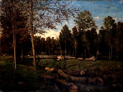 Chabry Léonce - La Prairie ( environ de Bordeaux) (avant 1867)