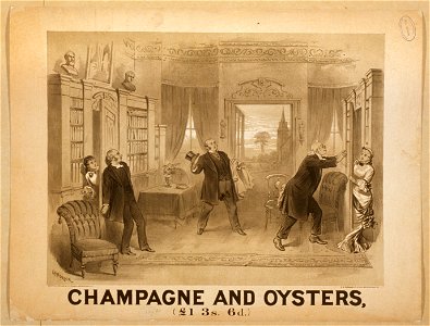 Champagne and oysters LCCN2014635982