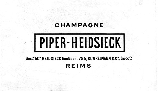 Champagne Piper-Heidsieck-1923