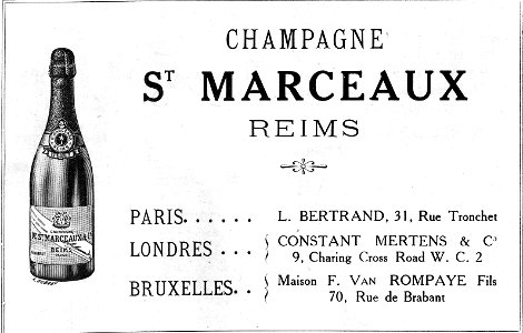 Champagne St Marceaux-1923