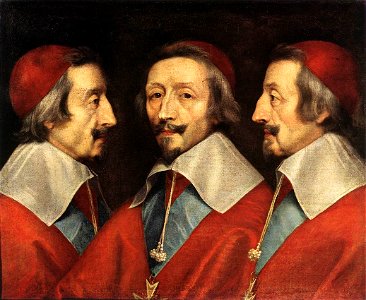Philippe de Champaigne - Triple Portrait of Richelieu - WGA4724