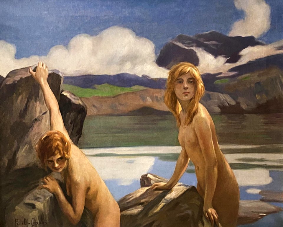 Two Bathers by Paul Émile Chabas