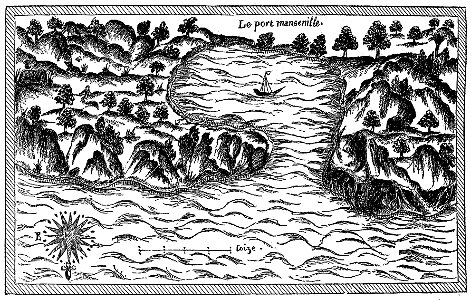 Champlain - Oeuvres de Champlain publiées sous le patronage de l'Université Laval, Tome 1, 1870 - planche - 018