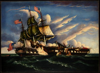 Thomas Chambers - The Constitution and the Guerriere