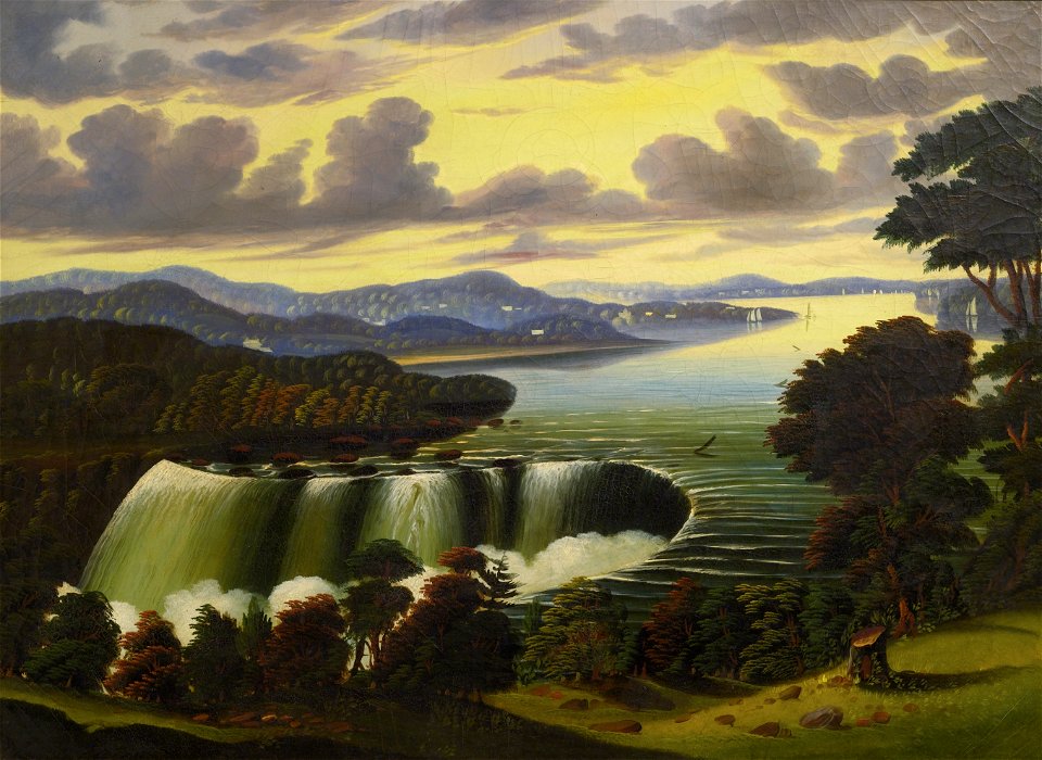 Thomas Chambers - Niagara Falls viewed fron Goat Island