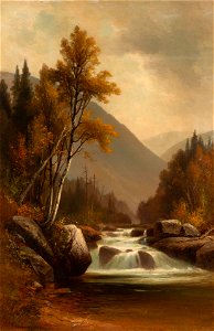 The Ellis River, Pinkham Notch, White Mountains, New Hampshire by Benjamin Champney