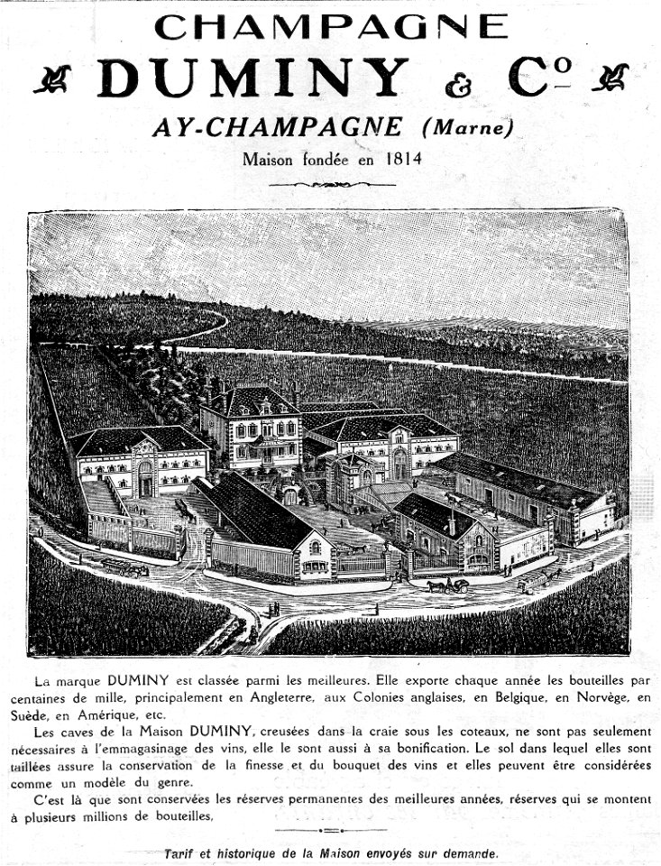 Champagne Duminy-1923