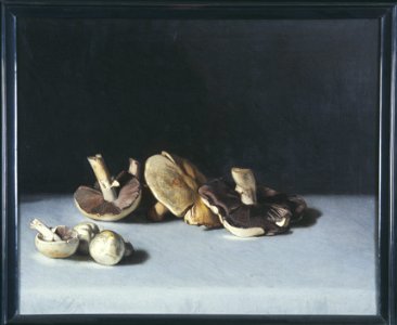 Champinjoner. Julius Kronberg 1908. Olja på duk - Hallwylska museet - 47489