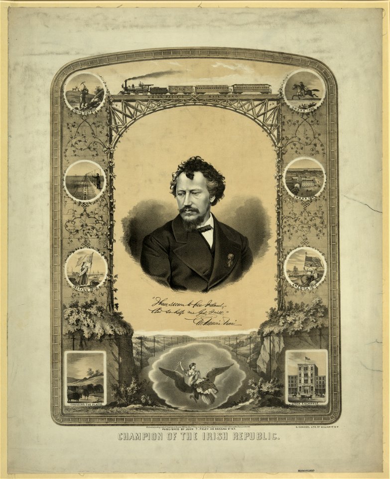 Champion of the Irish republic - G. Schlegel lith., 97 William St. N.Y. LCCN2004670084