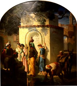Charles Nanteuil - Femmes juives à la fontaine