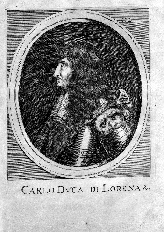 Charles IV de Lorraine (portrait gravé anonyme)