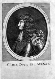 Charles IV de Lorraine (portrait gravé anonyme)