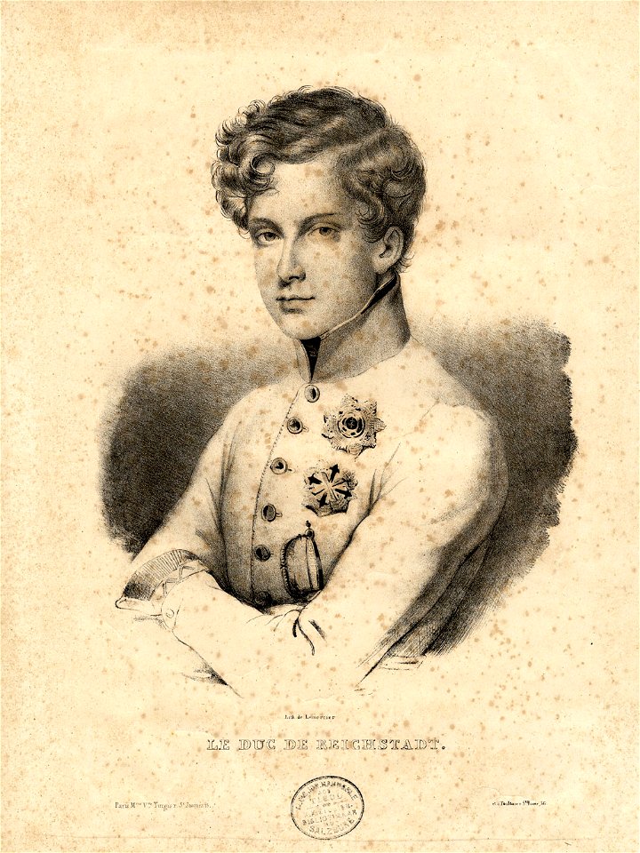 Charles Nicolas Lemercier Le duc de Reichstadt c1830 ubs G 0937 III