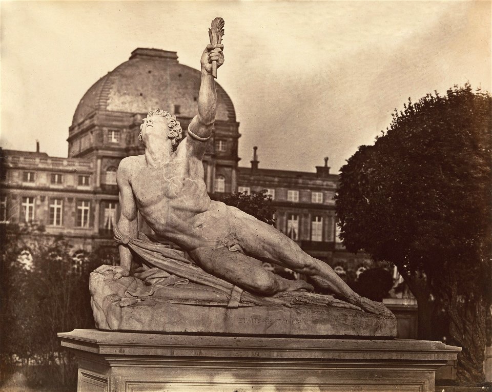 Charles Nègre, Spartan Soldier, 1859