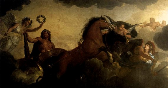 Charles Le Brun - Hercules (detail) - WGA12537