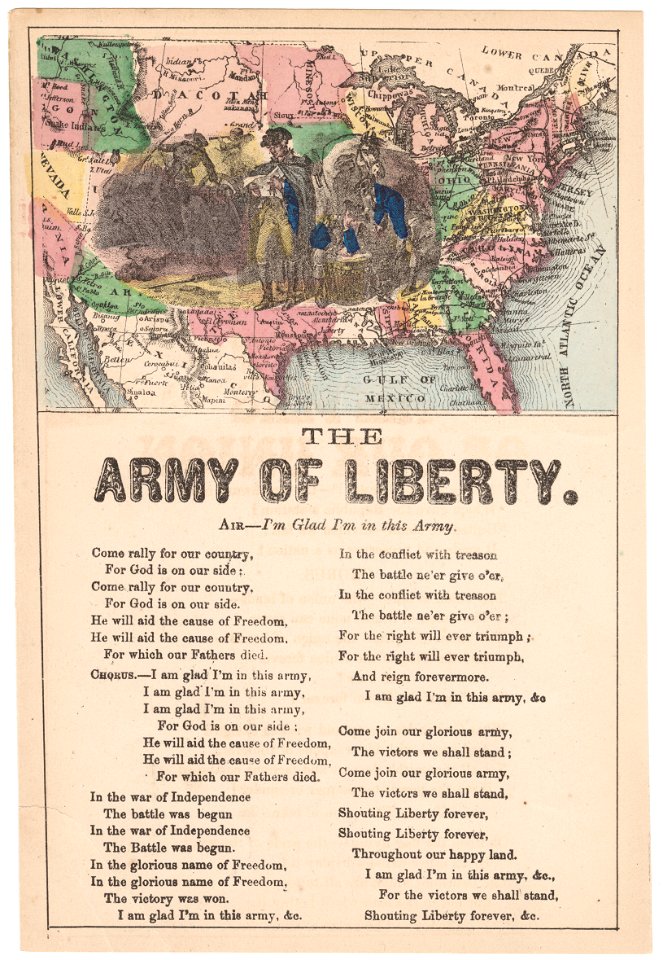 Charles Magnus, The Army of Liberty, 1863, Cornell CUL PJM 1068 01