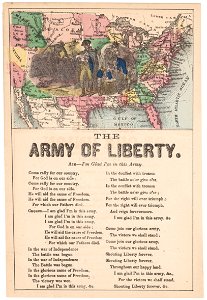 Charles Magnus, The Army of Liberty, 1863, Cornell CUL PJM 1068 01. Free illustration for personal and commercial use.