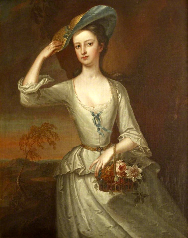 Charles Jervas (c.1675-1739) - Lady Louisa Caroline Isabella Hervey (1715–1770), Lady Smyth - 851737 - National Trust